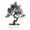 Purple, variant on Cheers US Artificial Plants Artificial Bonsai Tree Potted Faux Japanese Pine Bonsai Simulation Zen Garden Fake Plant Artificial Bonsai Tree for Home Office Showcase Indoor Décor Desktop Display
