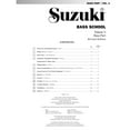 thumbnail image 2 of Suzuki Bass School, Volume 3: Bass Part, 2 of 4