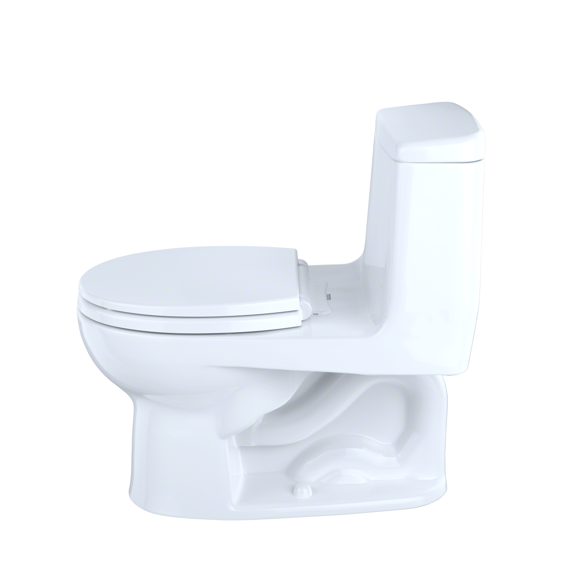 Toto Ms853113s Ultramax 1.6 Gpf One Piece Round Toilet - - Cotton - image 4 of 5