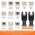 thumbnail image 3 of POINTERTECK 8Pcs Japanese Tooth Oscillating Saw Blades High Carbon Steel Oscillating Multitool Blades, 3 of 9