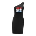 thumbnail image 3 of Vestido de verano con hombros descubiertos para mujer, vestido sencillo de verano para mujer para fiesta y trabajo , xxl, 3 of 7