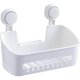 thumbnail image 1 of Suction Cup Shower Caddy, No Drilling & Reusable Shelf for Bathroom Storage, 1 of 5