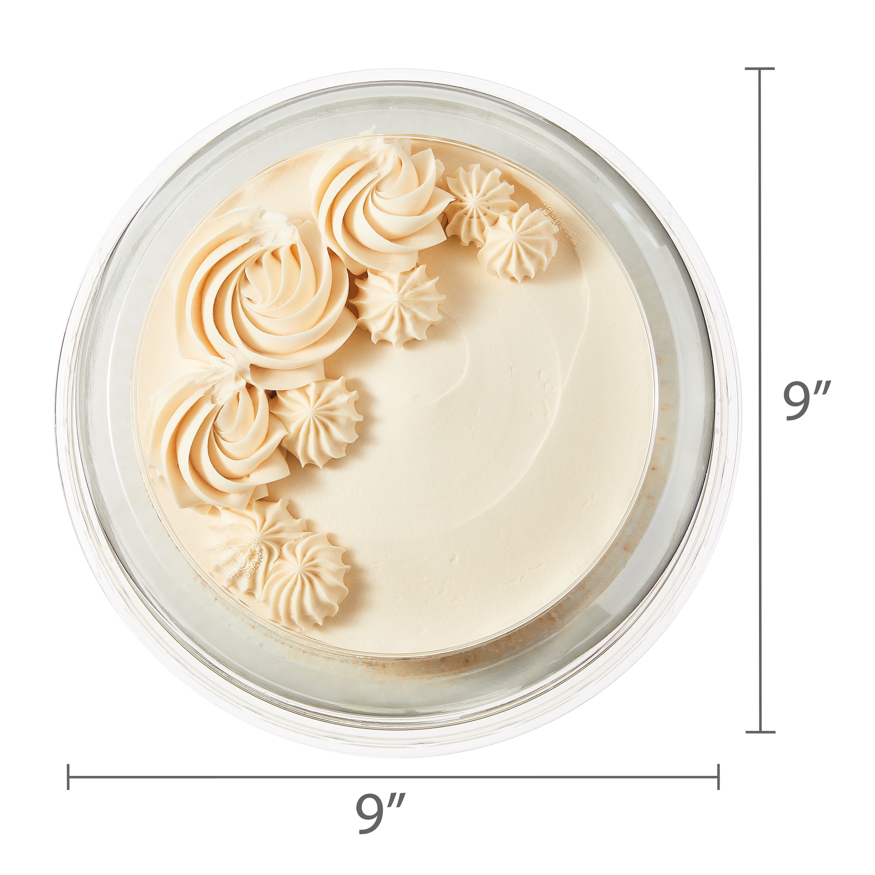 Freshness Guaranteed 7" Sweet Ivory White Cake, 29 oz (Refrigerated)