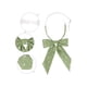 thumbnail image 3 of INSPIRAR CHIC Corbatas de Lunares para Mujeres de Regreso a Clases, Ajustables y Elásticas, Corbata de Moño Preatado, Uniforme Cosplay, Amarillo Verde, Talla Única, 3 of 6