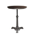 thumbnail image 2 of Pemberly Row 24" Mid-Century Iron Metal Bistro Table in Gray, 2 of 4