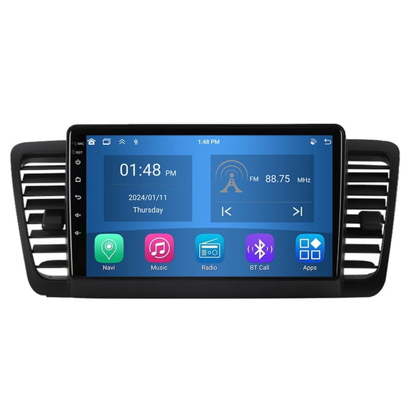 RoverOne 4 64GB Car Stereo CarPlay GPS Navigation Bluetooth for Subaru Outback 3 Legacy 4 2003-2009 Android Touch Screen Player