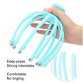 thumbnail image 1 of Head Massager Masajeador de cuero cabelludo Garra Alivio del estrés Herramienta para el cuidado de la cabeza(blue) EOTVIA NO, 1 of 6