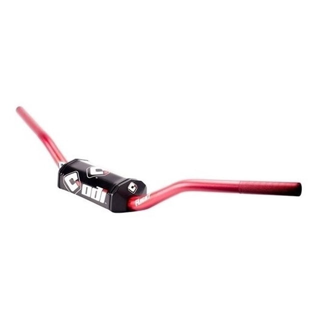 Manubrio Moto Mx Handlebars Podium Flight Cr High Rojo Odi ODI Podium Flight