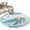 LightBLue, variant on Sea Turtle Round Area Rug 6Ft Washable Circle Rugs for Bathroom Office, Ocean Animal Coral Starfish Shells Floral Vintage Non-Slip Carpet Floor Mats Indoor Outdoor Carpet Runner Aesthetic Home Decor