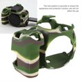 thumbnail image 4 of Digital Camera Housing Protective Cover AntiScratch Silicone Shell for Canon 850D(Camouflage ), 4 of 4