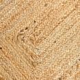 thumbnail image 4 of QUINCH Natural Jute Hand Braided Scalloped Area Rug, 4 of 5