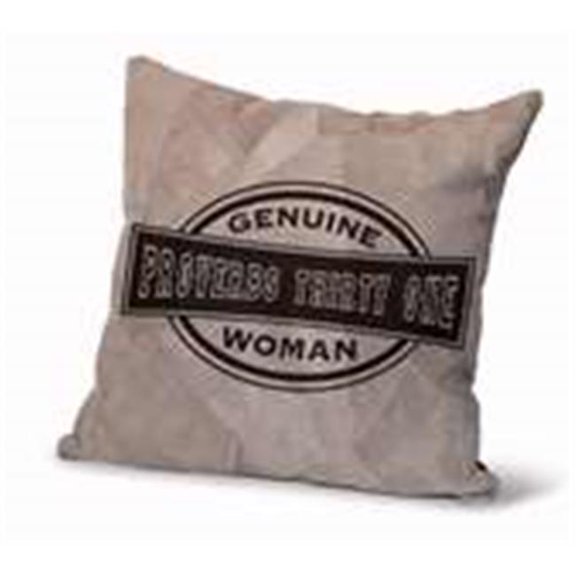 Recycled Leather Pillow : Genuine Woman