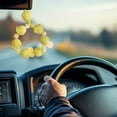 thumbnail image 4 of Vacemry under $5 6Pcs Beaded Car Pendant, Bodhi Seeds Beaded Pendant for Rearview Mirror, Unisex Mobile Phone Chain Car Accessory, Decorative Hanging Ornament, Natural Texture Handcrafted Gift, 4 of 9