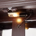 thumbnail image 5 of Lighted Glass Curio with Quiet Hinges / Ideal for Living Room Display, 5 of 6