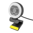 thumbnail image 2 of Camara web para streaming Yeyian YPW-QHDAF-M1 2k 2560 X 1440 Píxeles con anillo de luz led 3 temperaturas Microfono con reducción de Ruido HDR., 2 of 8