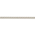 thumbnail image 2 of Auriga Fine Jewelry 925 Sterling Silver 3.3mm Rambo Chain Bracelet 7inch for Women, 2 of 4