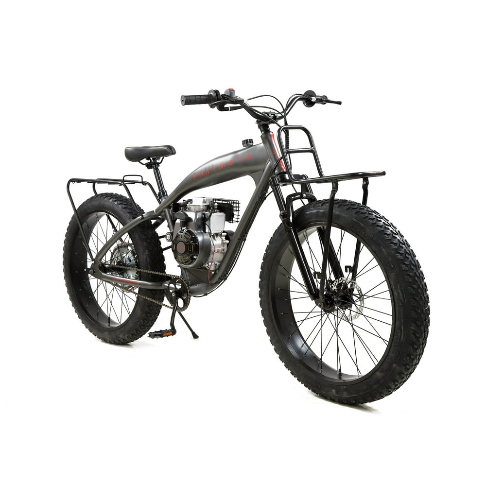 PHATMOTO ALL TERRAIN Fat Tire 79cc Motorized Bicycle
