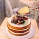 thumbnail image 4 of Juego de Pala y Cuchillo para Pastel de Acero Inoxidable Uego Blanco para Bodas y Fiestas, 4 of 7