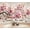 Color 3, variant on White Blossoms Blue Delicate floral artwork spring flowers Peel and Stick Wall Murals 69"H x 96"W Removable PVC Wallpaper Self-Adhesive Wall Paintings for Bedroom Living Room