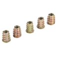 thumbnail image 4 of Lot de 50 écrous hexagonaux intérieurs en alliage de zinc M6 pour meubles en bois (M6 x 15), 4 of 4