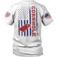 thumbnail image 3 of Custom 3D Cornhole T-Shirt Personalized Cornhole Team Uniform Gift for Men & Women Toss Game Board Bag Apparel (M), 3 of 6