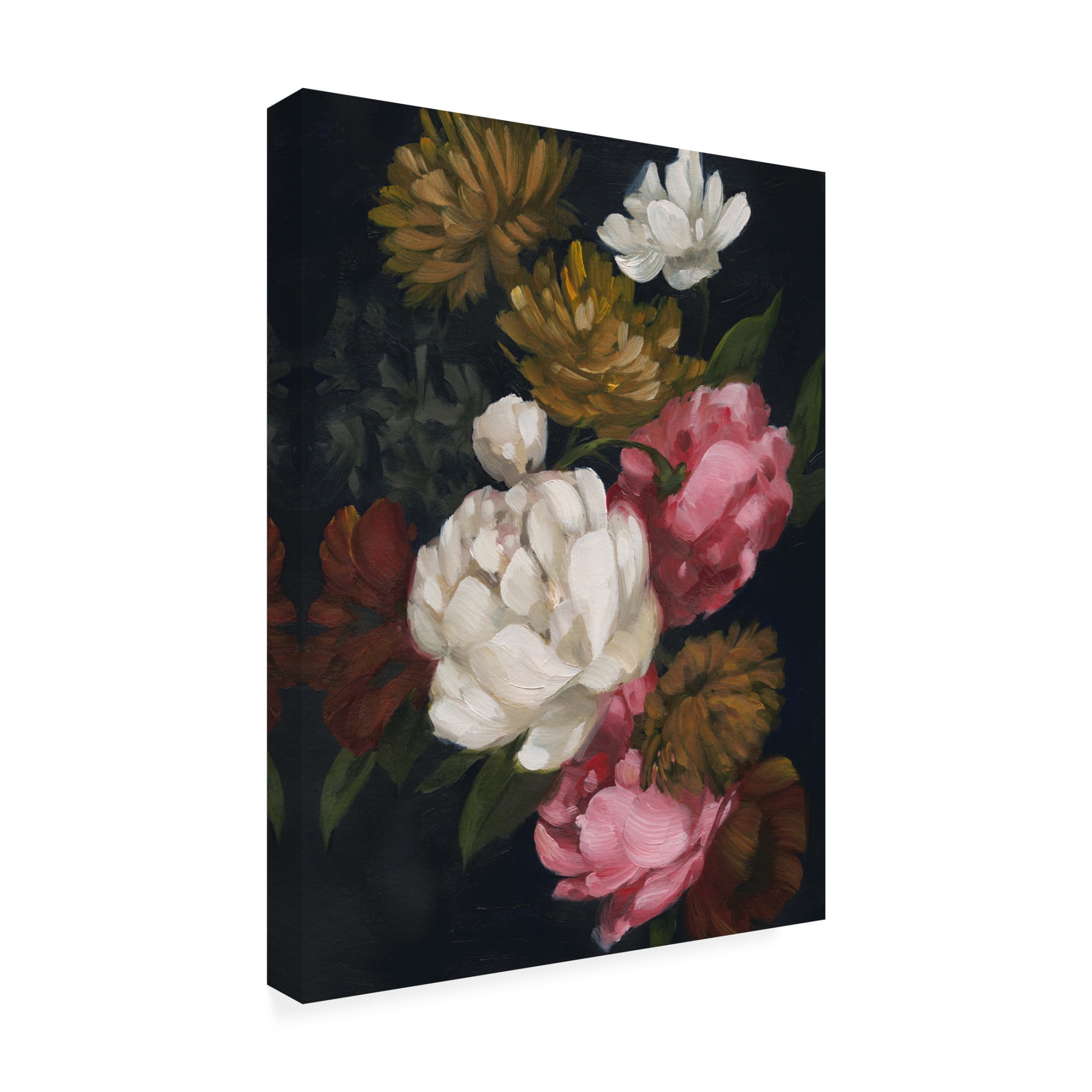 Trademark Fine Art Grace Popp Bouquet Eclipse I Canvas Wall Art