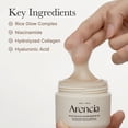 thumbnail image 4 of Sérum Arencia Rice Mucin Glow, 50 g, hidratante y rellenador, 4 of 5