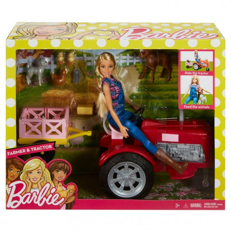 Snooze atomair huurling BRB: Doll W/Tractor (2) - Walmart.com