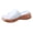 White, variant on Clearence Women’s Summer Platform Wedge Slippers Beach Slippers Fish Mouth Orthopedic Sandals Thick Cushioned Sole Non-Slip Outdoor Casual Shoes