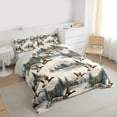 thumbnail image 3 of jejeloiu Wild Mallard Duck Twin Comforter Sets,Nature Scenery Bedding Set For Boys Kids Reversible 2-Piece, 3 of 8