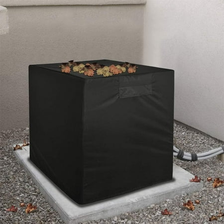 

Cover Net Cover Cover Fan Outdoor Protective Conditioner Case Air Housekeeping & Organizers Home Textile Storage Black