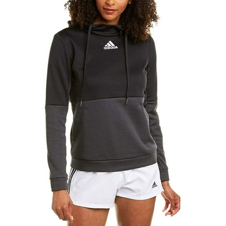 FQ0136 Adidas Team Issue Women's Pullover Hoodie Black White S