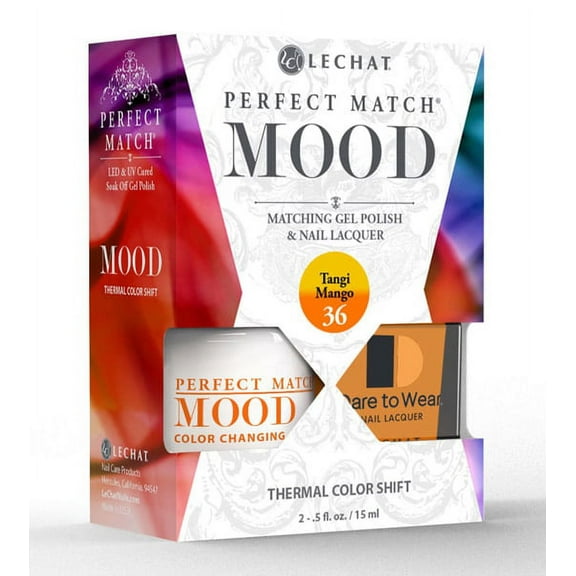 Lechat Perfect Match Mood Changing Color Duo Tangi Mango #PMMDS36