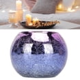 thumbnail image 1 of Tea Light Holder, Electroplated Gradient Ice Crack Pattern Candle Holders Warm And Romantic Glass Candle Holders For Wedding Party Living Room Table Decoration, 1 of 8