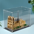 thumbnail image 3 of Caja de exhibición de acrílico Liuwei para Lego 21061 vitrina para bloques de construcción de Notre-Dame de Paris transparente a prueba de polvo, 3 of 4