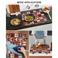 thumbnail image 5 of Large Induction Cooktop Protector Mat Valentine's Day Stove Top Covers for Electric Stove, Romantic Love Heart Ttree Gnomes Plaid Decorative Stove Burner Cover Mats, Glass Top Stove Cover, 5 of 7