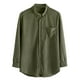 thumbnail image 4 of Playeras Cuello V Camiseta De Manga Larga Con Solapa Para Hombre Camisas Casuales Para Vacaciones Tops, 4 of 7
