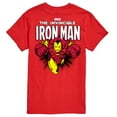 thumbnail image 2 of Marvel Iron Man - Invincible Oversized - Men's Short Sleeve Graphic T-Shirt, 2 of 5