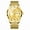 M6367 Gold Shell Gold Surface Steel Band Model, variant on High-end Men's Watch Business Quartz Watch Luminous Large Dial Men's Fashion Trend Watch