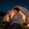 thumbnail image 2 of AuroraX Portable Fan for Travel with Mister Handheld Fan Rechargeable with Water Mist Compact Bladeless 360 Degree Rotation Quiet Personal Fan for Sports and Beach, 2 of 7