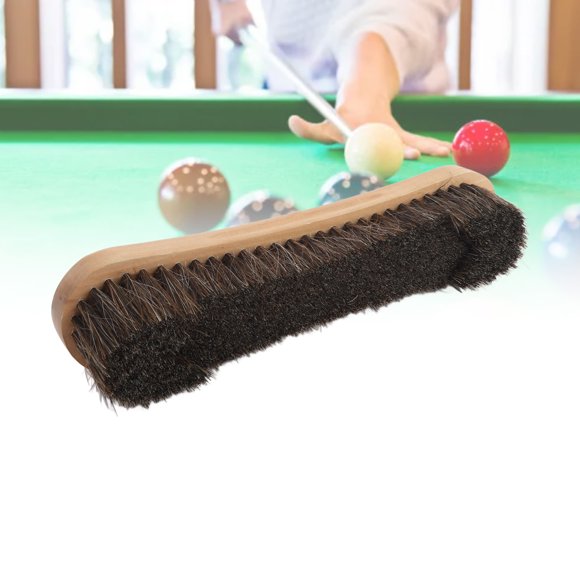 Billiard Pool Table Brush, Pool Table Brush 12 Inch Length Comfortable Grip Multifunctional for Club