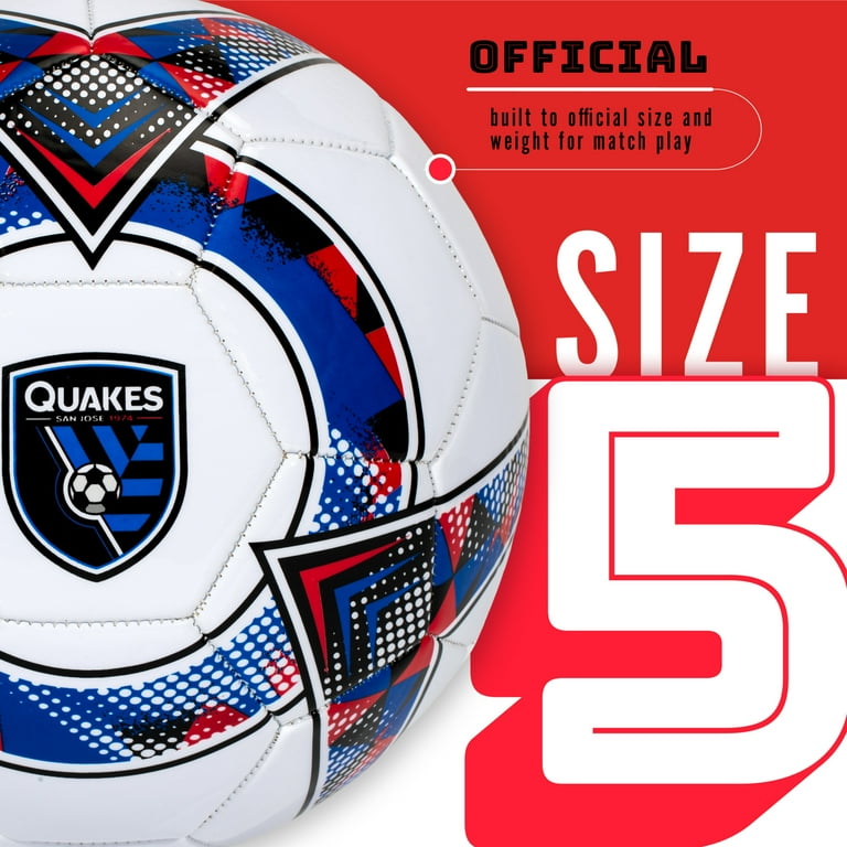 Franklin Sports MLS San Jose Earthquakes Soccer Ball - Official