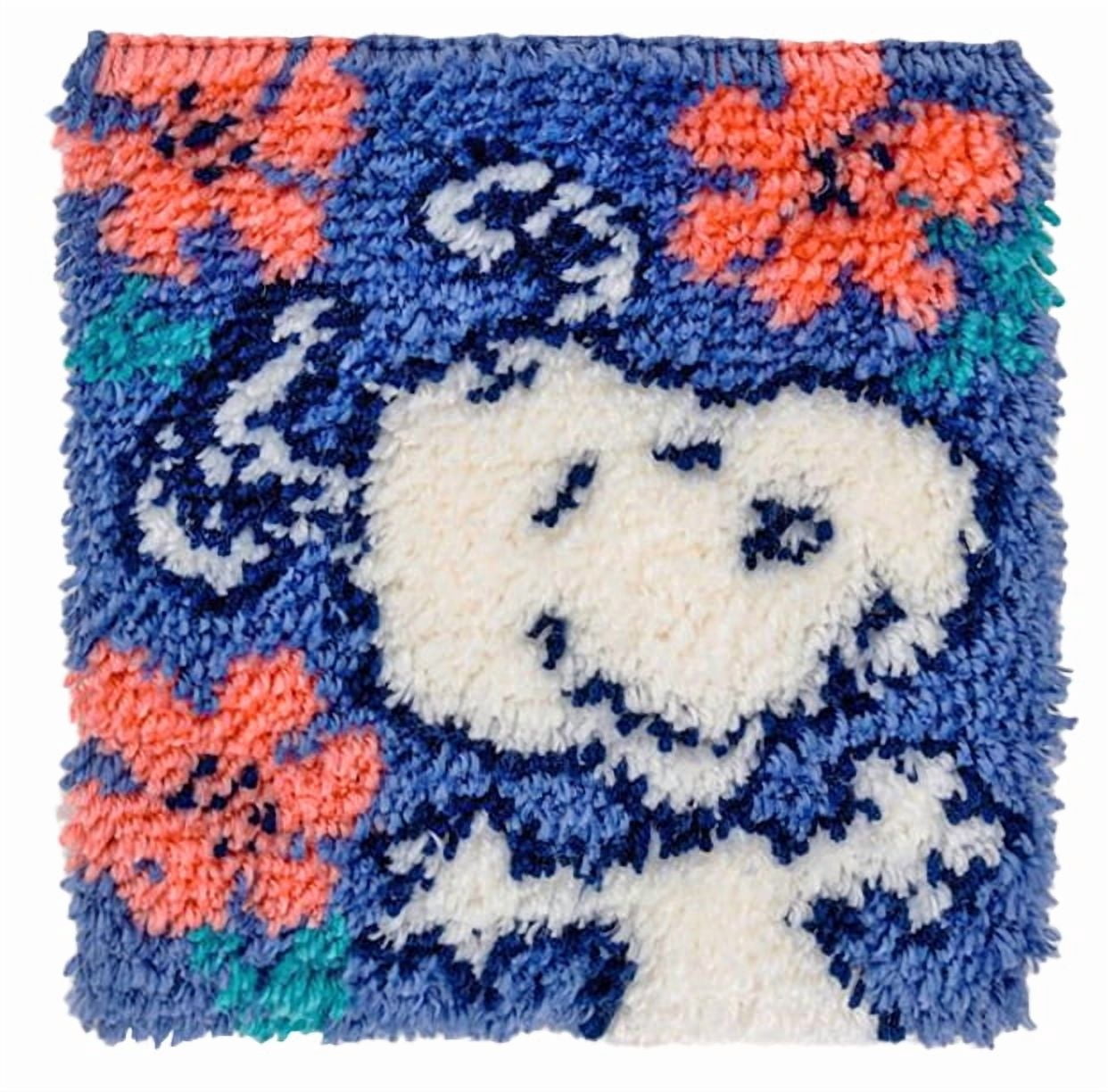 DIAMOND DOTZ® Snoopy Frolic Latch Hook Kit