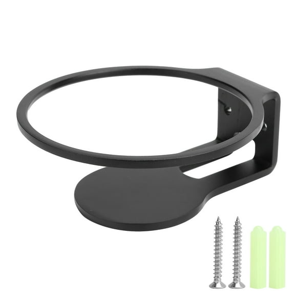 Mini Speaker Wall Mount - Sleek Aluminum Alloy Holder Stand for HomePod Mini (Black)