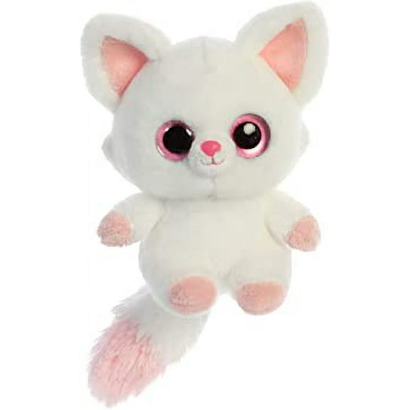 Aurora - Mini White Yoohoo - 5" Pammee - Vibrant Stuffed Animal