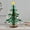 Green-A, variant on Wooden Tabletop 3D Christmas Tree - Miniature Festival Decor with Snowman Ornaments,Premium Crafted Holiday Decoration,9.44in Tall,Perfect for Home,Office & Party,Easy Assembly Gift