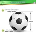 thumbnail image 2 of Minibalones de fútbol de espuma Umnodobn de 5 cm, paquete de 3, para fútbol sala, 2 of 9