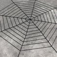 thumbnail image 3 of Bewildely SpiderWeb Halloween telaraña Terror fiesta decoración Bar casa embrujada Halloween arañas Web decoración de Halloween 1,5/2,5 m Kits de decoración para fiestas Negro 2.5 m Bewildely HA007461-04B, 3 of 6