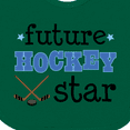 thumbnail image 4 of Inktastic Future Hockey Star Sports Boys or Girls Baby Bib, 4 of 4