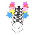 thumbnail image 1 of UPGRATOR 5Pcs Luminous Hair Hoops Costume Accessory for Festival New Year Party Random Color, 1 of 8